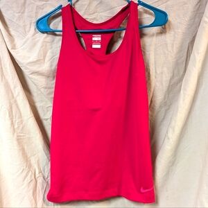 Pink Compression Work Out Athletic Top w Bra
